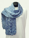 Homespun Warm and Soft Cozy Cable Scarf