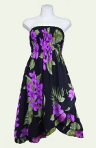 Lavender Orchid Hibiscus Sundress/Skirt