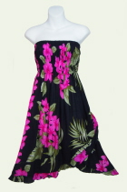 Pink Orchid Hibiscus Sundress/Skirt